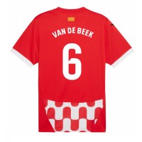 Girona Donny van de Beek #6 Hjemmedrakt 2024-25 Kortermet